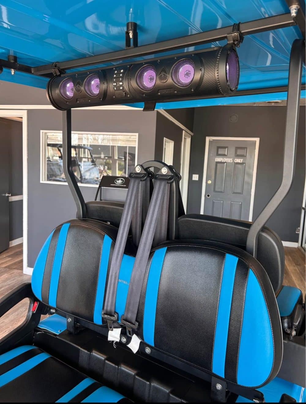 2024 Bintelli Beyond 4P Ocean Blue with MODZ Upgrades - Image 2